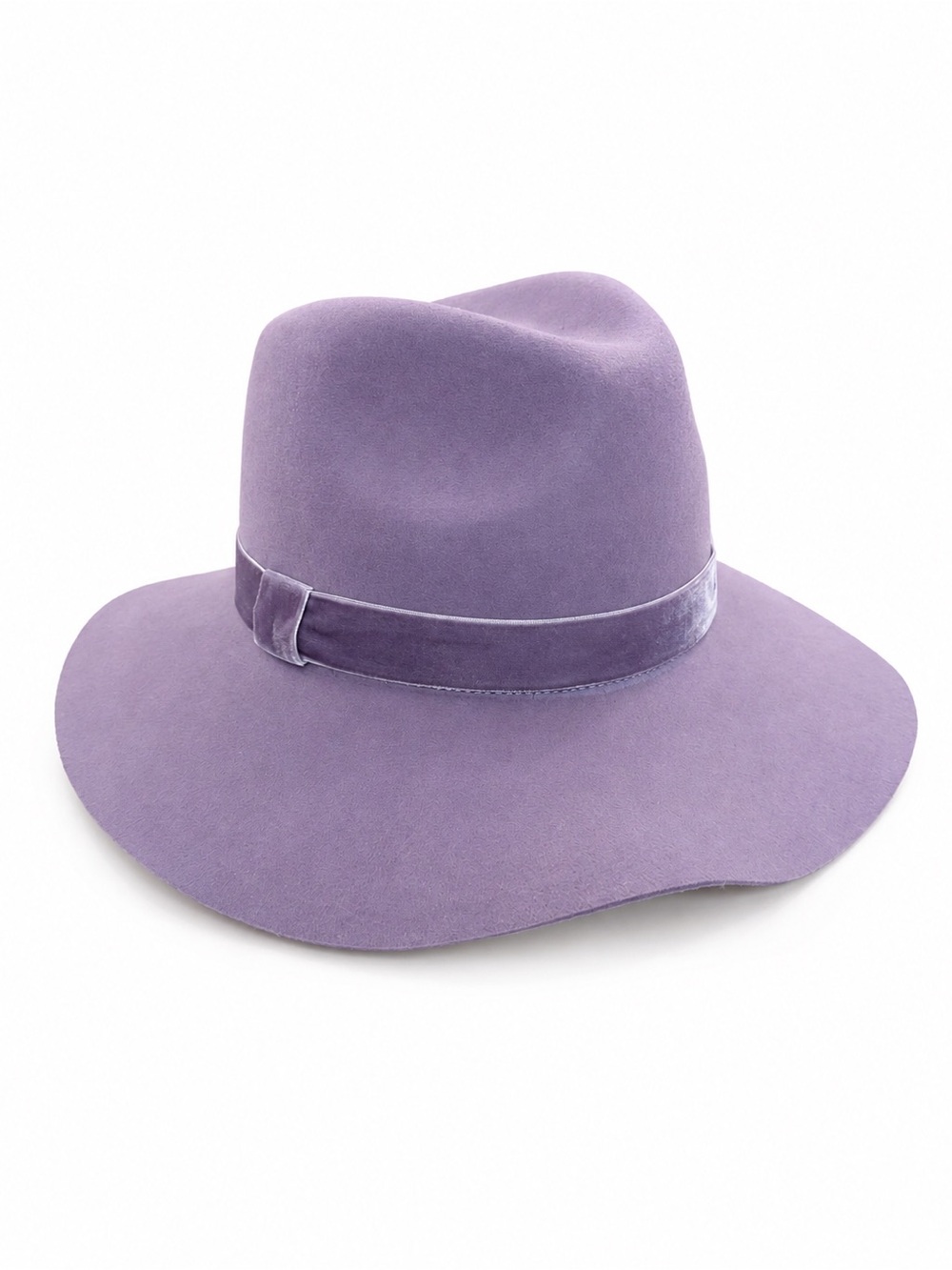 Eugenia Kim Lavender Wide-Brim Fedora Hat